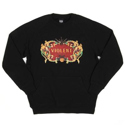 VIOLENCE CREW SWEATSHIRT-BLK (1420113)