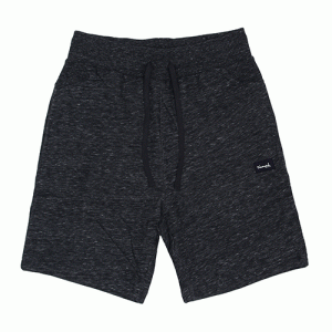 HOOKIE SWEATSHORTS - HEATHER BLACK