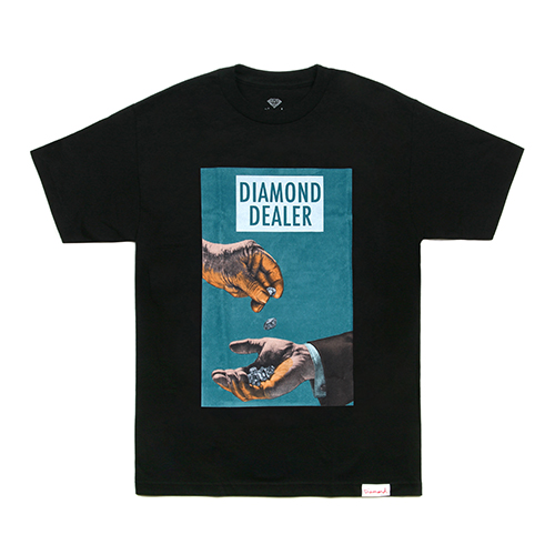 DIAMOND DEALER TEE - BLK