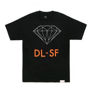 DIAMOND DL-SF TEE-BLK