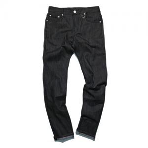 [FRIZM WORKS] NON WASHING JEAN 005-BLACK