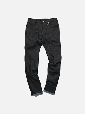 [FRIZM WORKS] NON WASHING JEAN 005-BLACK
