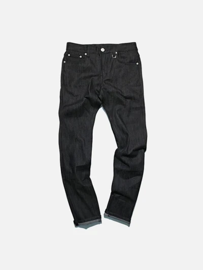 [FRIZM WORKS] NON WASHING JEAN 005-BLACK
