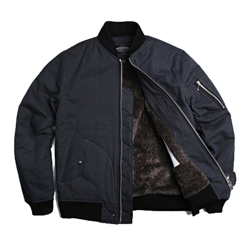 [FRIZM WORKS] HEAVY MA-1 DECK JKT - D.BLUE