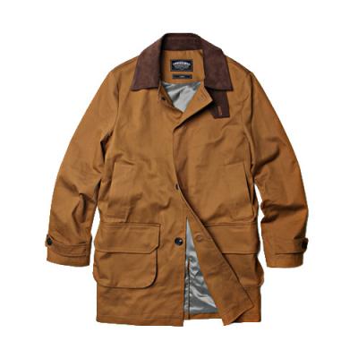 TWILL HUNTING COAT - CAMEL