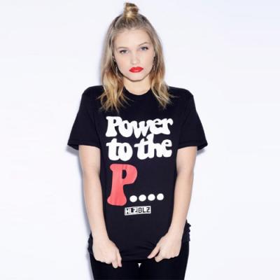 POWER T-SHIRTS-BLACK