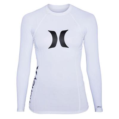 WOMEN ONE&ONLY LONG SLEEVE RASHGUARD-10A (WHITE)