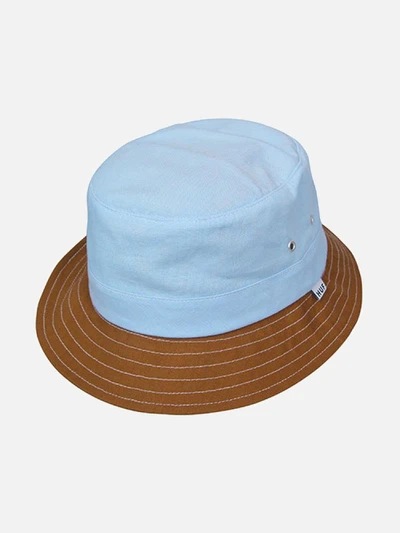 CHAMBRAY FIELD BUCKET-BLUE