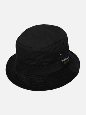 QUILTED BUCKET-BLK