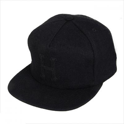 WOOL CLASSIC H STRAPBACK_BLK/BLK