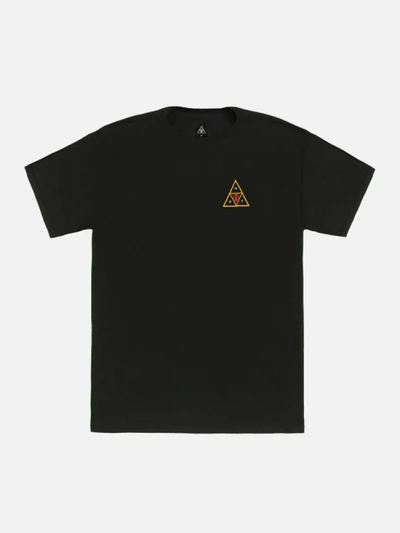 HUF X OBEY ICON FACE TEE-BLK