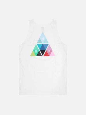 TRIANGLE PRISM TANK-WHT
