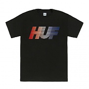 10K GRADIENT TEE-BLK(RedG)