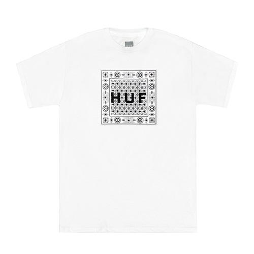 BANDANA SS TEE - WHT