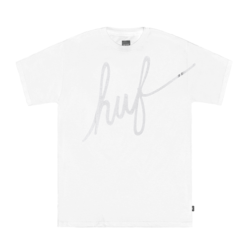 BIG SCRIPT REFLECTIVE - WHT