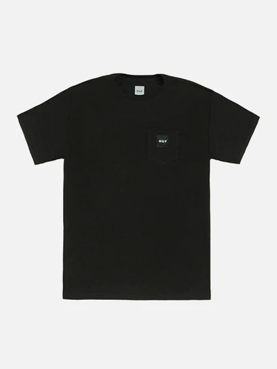 BOX LOGO POCKET TEE_BLK(blk)