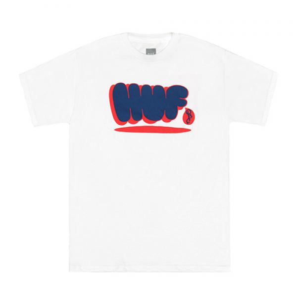 BUBBLES TEE-WHT