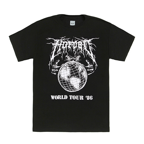 DETH TOUR TEE-BLK