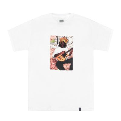 FAMILY ACID - PETER TOSH GANJA CROWN TEE-WHT