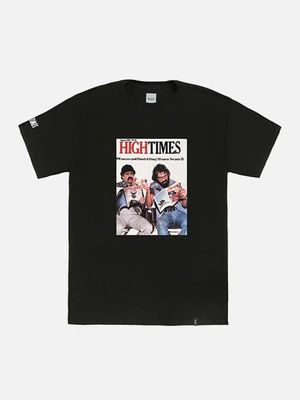 HUF X HIGH TIMES X CHEECH & CHONG TEE-BLK