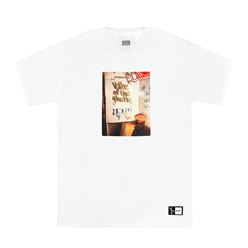 HUF X STAY HIGH 149 VOICE OF THE GHETTO TEE-WHT