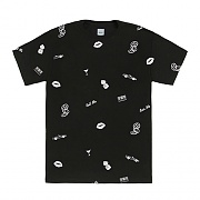 KISS BLOW ROLL SS TEE - BLK