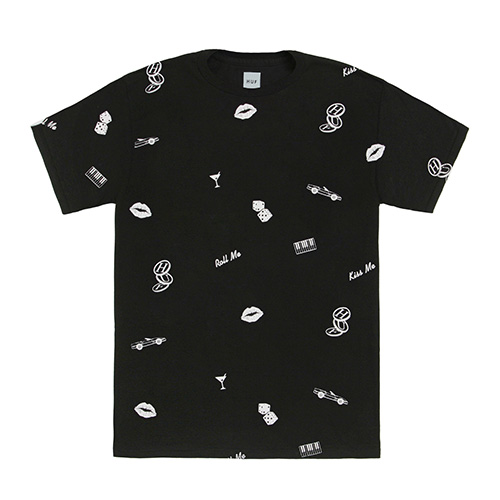 KISS BLOW ROLL SS TEE - BLK