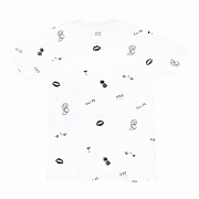 KISS BLOW ROLL SS TEE - WHT