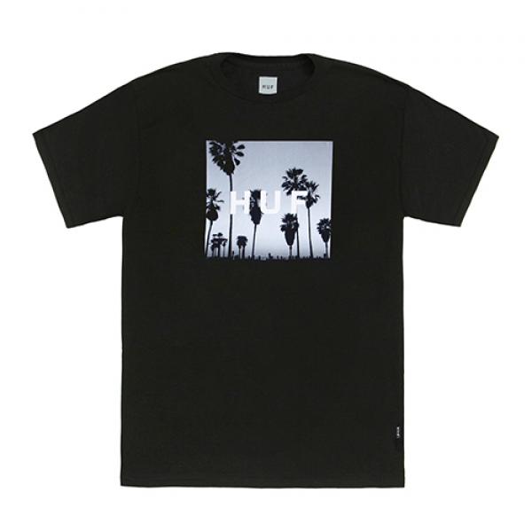 LAS PALMAS BOX LOGO TEE - BLK