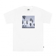 LAS PALMAS BOX LOGO TEE - WHT