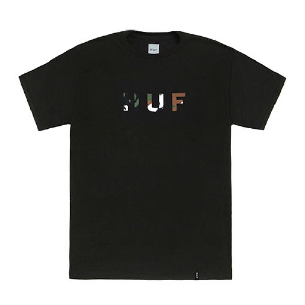 ORIGINAL LOGO TEE-BLK/O.CAMO