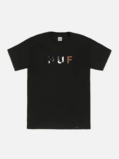ORIGINAL LOGO TEE-BLK/O.CAMO