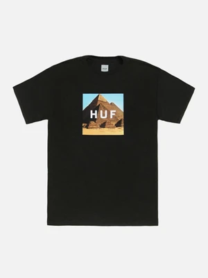 PYRAMIDS BOX LOGO TEE-BLK