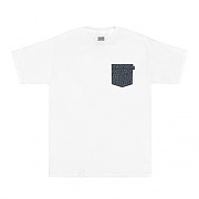 QUAKE POCKET TEE-WHT