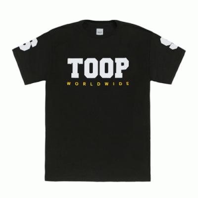 STOOPS WORLDWIDE TEE-BLK