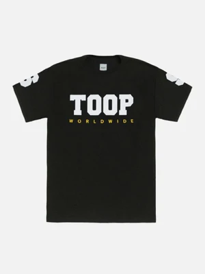 STOOPS WORLDWIDE TEE-BLK