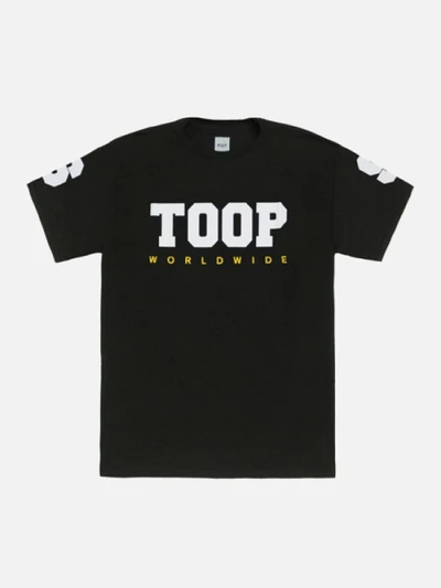 STOOPS WORLDWIDE TEE-BLK