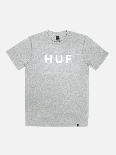 ORIGINAL LOGO TEE - GRY/WHT