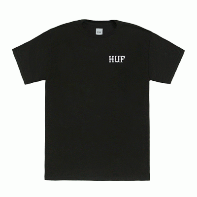 TODD FRANCIS NEVER SAY DIE TEE-BLK