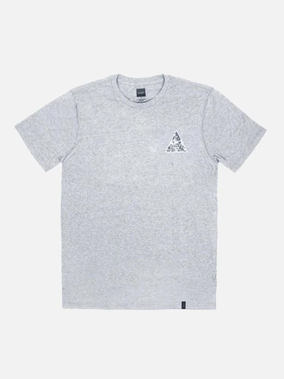 TRIPLE TRIANGLE SKULLS TEE - GRY