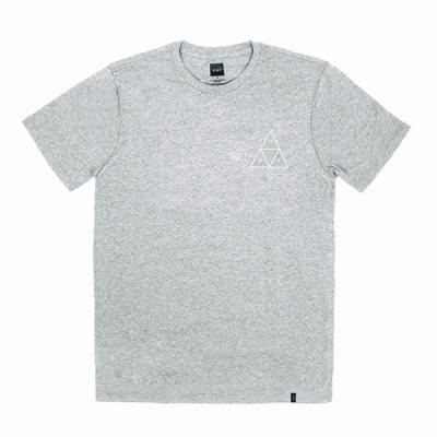 TRIPLE TRIANGLE TEE - GRY(wht)