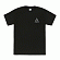 TRIPLE TRIANGLE TEE-BLK(WHT)