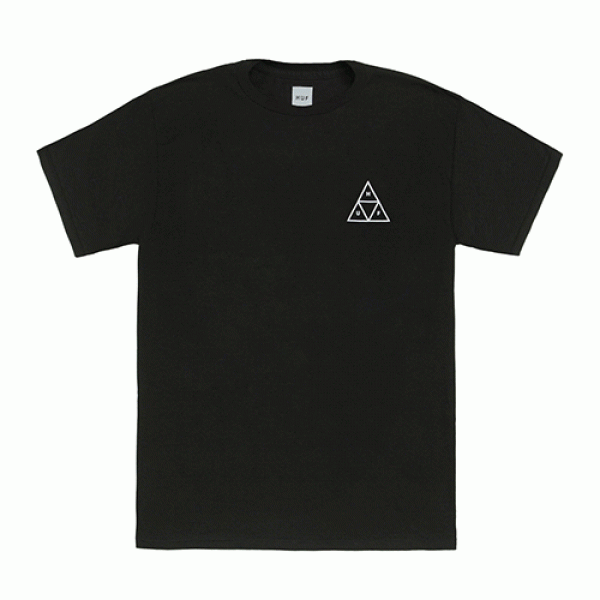 TRIPLE TRIANGLE TEE-BLK(WHT)