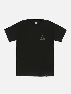 TRIPLE TRIANGLE TEE-BLK(gold)