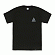 TRIPLE TRIANGLE WOODSTOCK TEE-BLK