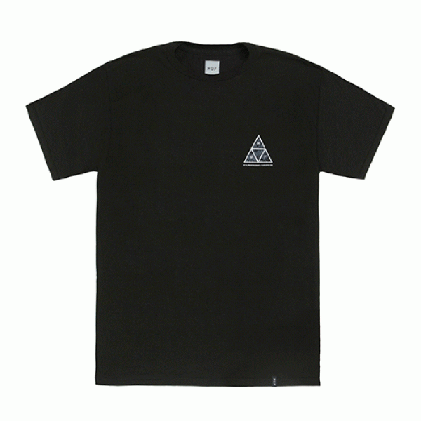 TRIPLE TRIANGLE WOODSTOCK TEE-BLK