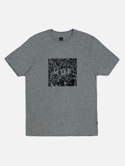 WOOD STOCK BOX LOGO SS TEE_GRY