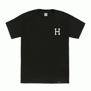 HUF X THRASHER CLASSIC H TEE-BLK