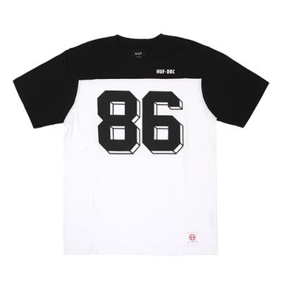 FRANCO S/S FOOTBALL JERSEY-BLK
