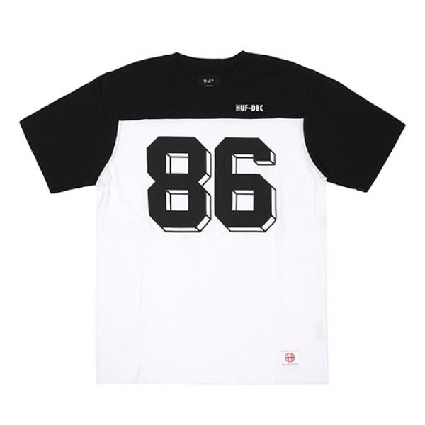 FRANCO S/S FOOTBALL JERSEY-BLK